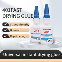 Strong Adhesive 401 Quick Dry Glue For Metal Plastic Wood Rubber