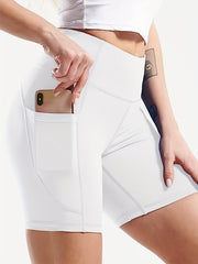 High Waist Yoga Sports Shorts Women's Activewear