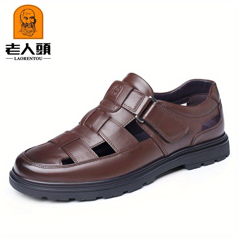 Men's Durable Non Slip Outdoor Sandals Hook And Loop Fastener