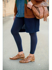 Solid High Rise Skinny Leggings