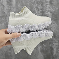 Boy's Breathable Slip On Sock Shoes Non Slip Sneakers