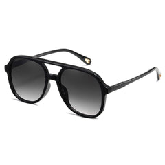 Vintage Polarized Aviator Sunglasses Womens 70s Double Bridge Sun Glasses