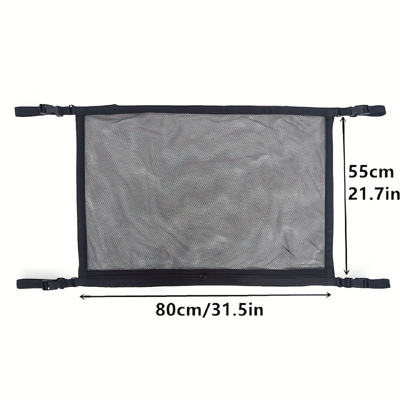 SUV Car Ceiling Storage Net Pocket Interior Cargo Net Mesh Bag