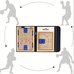 Basketball Coaching Board Magnetic Clipboard Kit Portable Strategy Coach Board