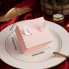 3pcs Candy Boxes Baking Small Gift Boxes Chocolate Paper Boxes Party Supplies