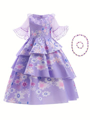 Encanto Princess Long Dress With Bag
