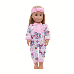 2pcs Doll Clothes Set for 35-56-45 Newborn Baby Dolls