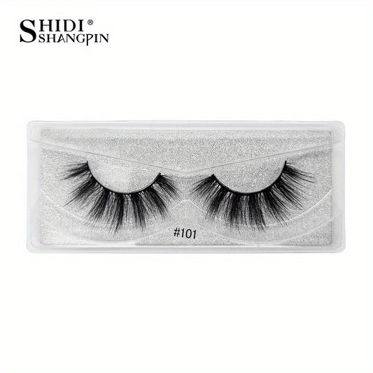 Soft & Fluffy 3D False Eyelashes for a Natural Look