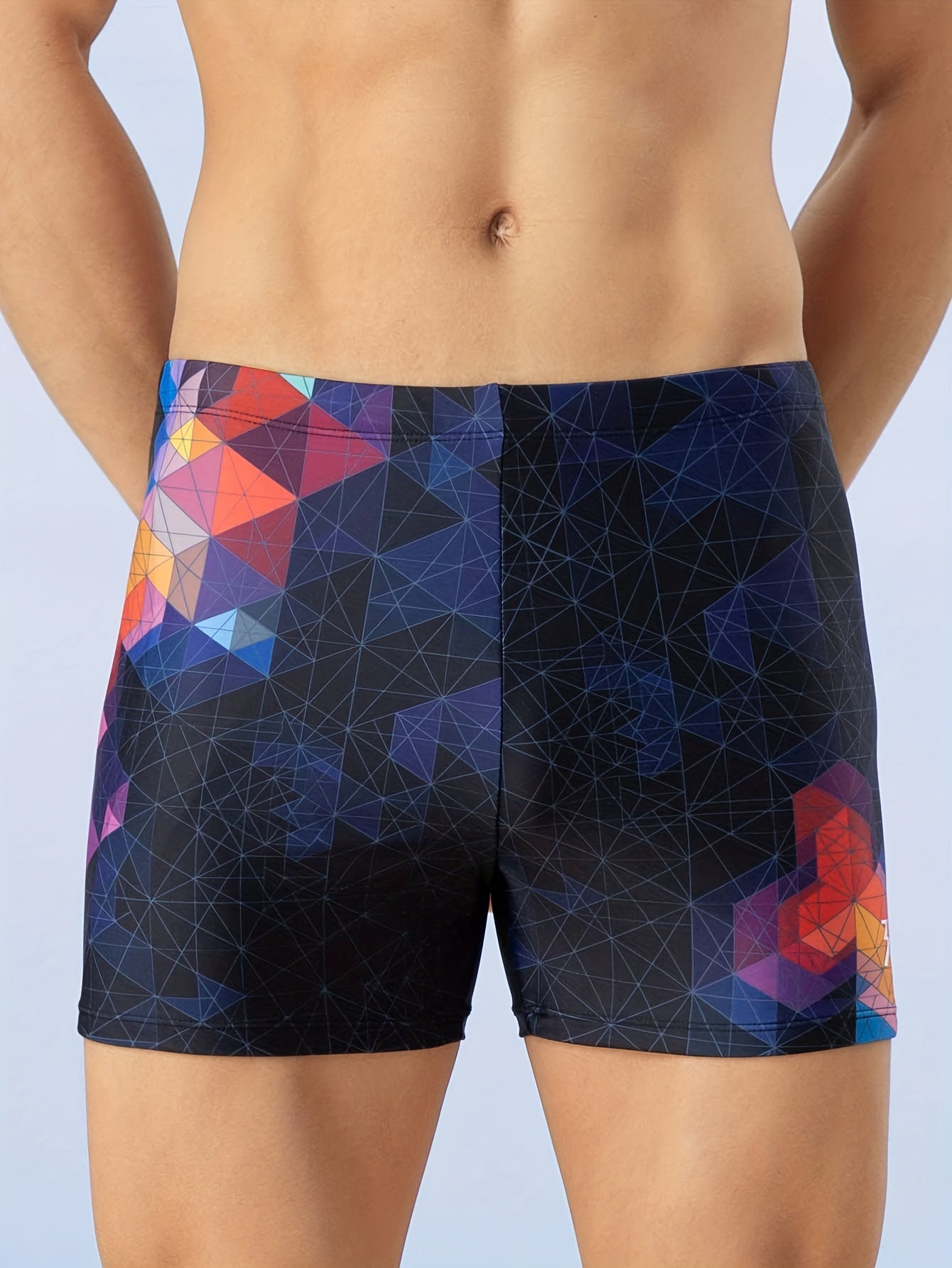Men's Boxer Sports Swim Trunks Beach Shorts Summer Board Shorts