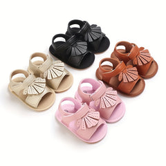 Baby Girls Open Toe Sandals Lightweight Breathable Outdoor Summer Beach
