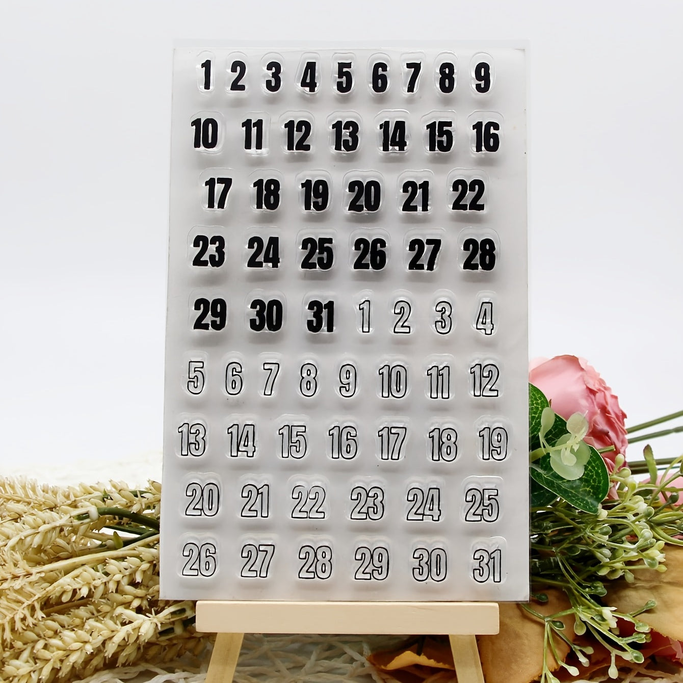 Silicone Transparent Stamp Seal for Children Student