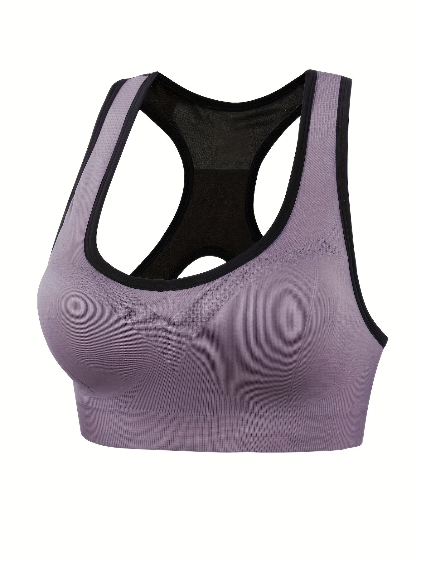 3pcs Racerback Sports Bras Push Up Bralette & Training Tank Bra