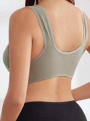 Front Buckle Wireless Bra Comfy Full Coverage Women's Lingerie