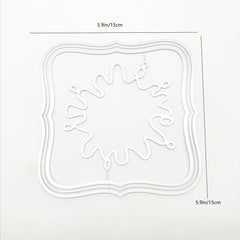 Dog Background Metal Embossing Scrapbooking Cutting Mold