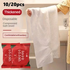 Disposable Towel Non woven Fabric Bath Towel For Travel & Hotel