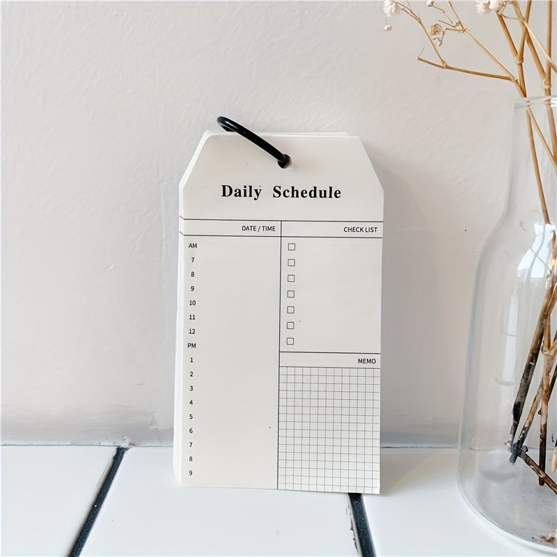 DIY Style Ring Buckle Memo Pad Notebook To Do List Students Diary