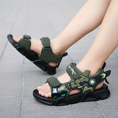 Boys Open Toe Sport Sandals Breathable Lightweight Sandals