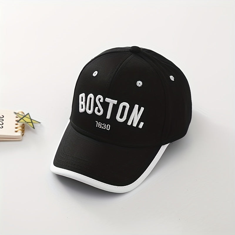 Kids' Sunshade Baseball Cap, Outdoor Patterned Breathable Hat