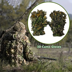 Men's Non Slip Camo Gloves - Ultimate Concealment & Grip