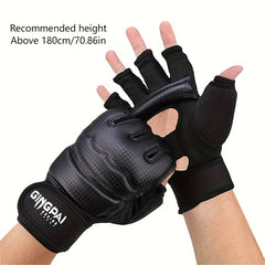 Half Finger Boxing Gloves for Sanda Training Competitive Protection