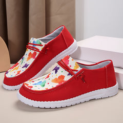 Women's Butterfly Pattern Skate Shoes Lightweight Comfortable Sole