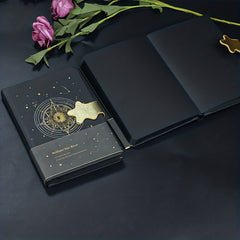 Creative Paper Magnetic Notebook DIY Hand Painted Journal