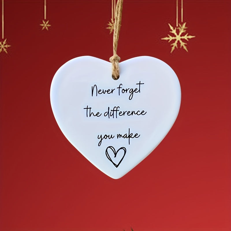 2pcs Thank You Gift Never Forget The Difference You Make Friendship Gift