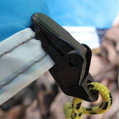 10pcs Tent Clip for Camping and Hiking Adjustable Buckle