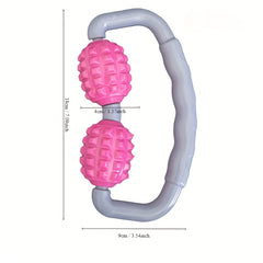 2 Wheel Multifunctional Massage Roller Yoga Fitness Roller