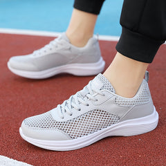 Men's Lace up Athletic Sneakers Breathable Running Shoes