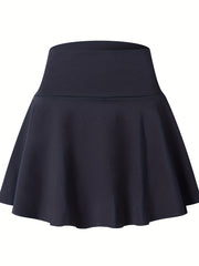 Women's Slim Sports Shirt for Tennis Skort with Pocket