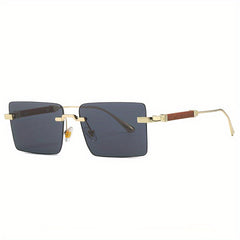 Men's Rimless Sports Sunglasses UV Protection