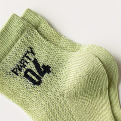 5 Pairs Number Graphic Print Socks for Boys Girls Teens