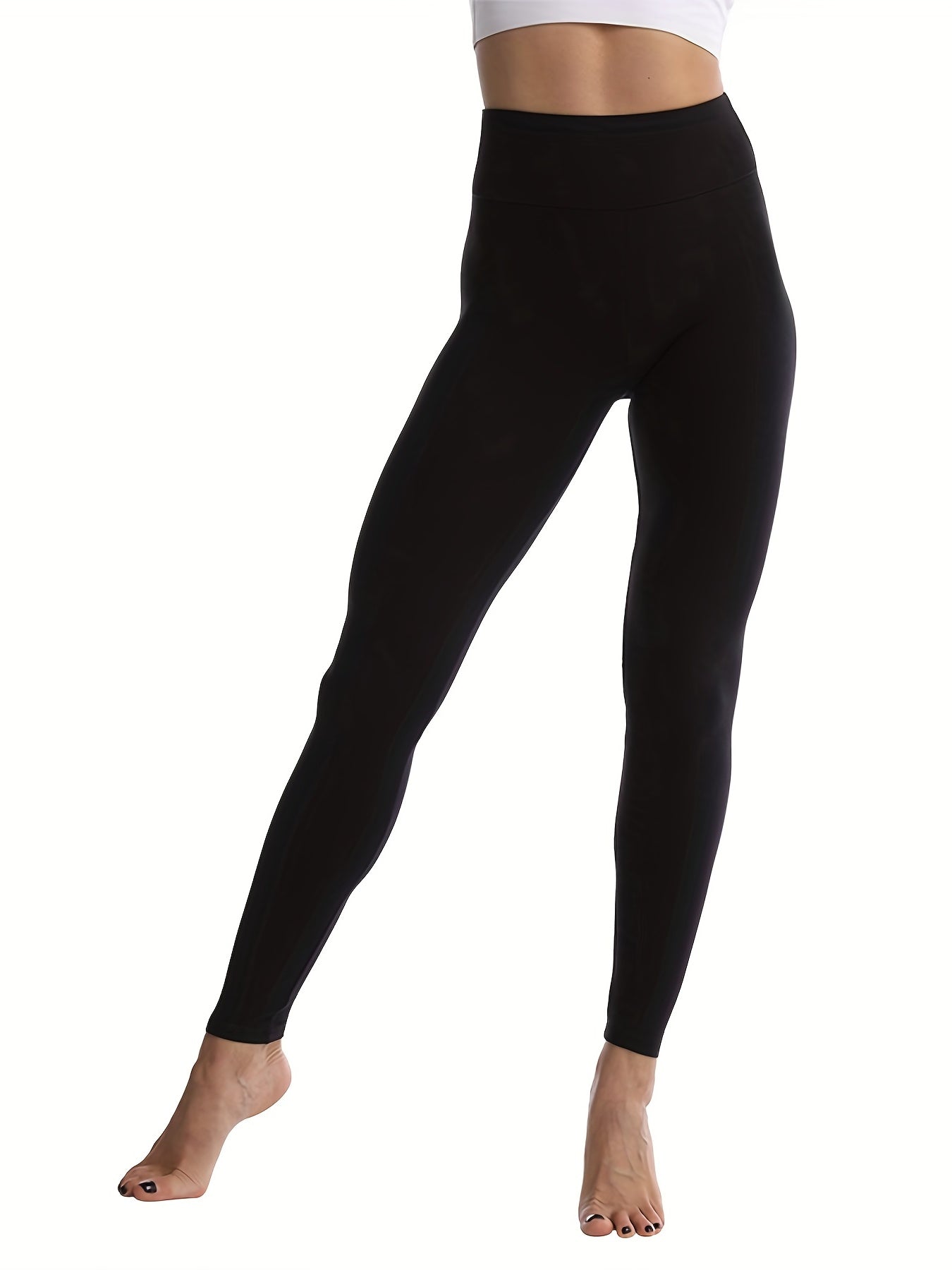 Butt Lifting Hip Pleated Yoga Pants Slim Fitted Workout Leggings