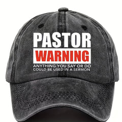Printed Baseball Cap Vintage Dad Hat Adjustable Sunshade Cap For Fishing