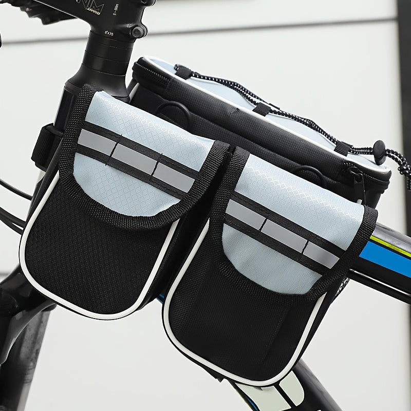 Waterproof Saddle Bag With Reflective Strips