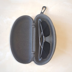 Glasses Case Sunglasses Storage Box Zipper Travel Cycling Men Accessories
