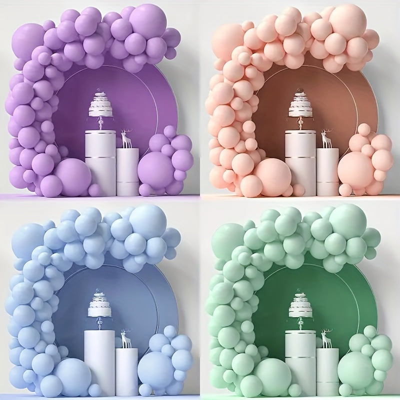 84pcs Light Balloon Garland Arch Kit Happy Birthday Baby Shower Wedding Balloons
