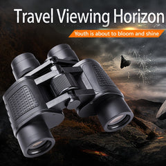 Portable HD Binoculars For Travel Camping Hiking Bird Watching