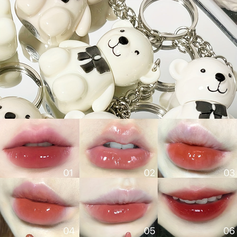 Chain Bear Lip Gloss Plumping Long Lasting Smooth Lipstick