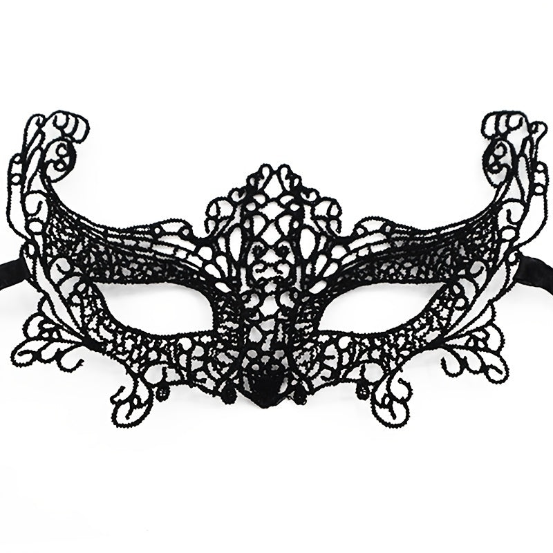 Fox Shaped Lace Masquerade Mask for Adults Costume Theme Party