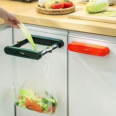 Kitchen Foldable Garbage Rack Wall Mounted Storage Rack
