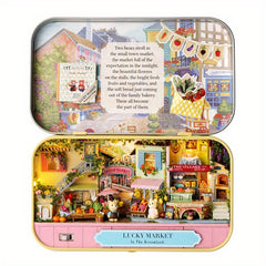 DIY Hut Box Theater 3D Puzzle Model Birthday Gift For Girls And Children