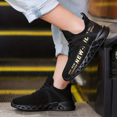 Boys Lightweight Breathable Woven Running Shoes