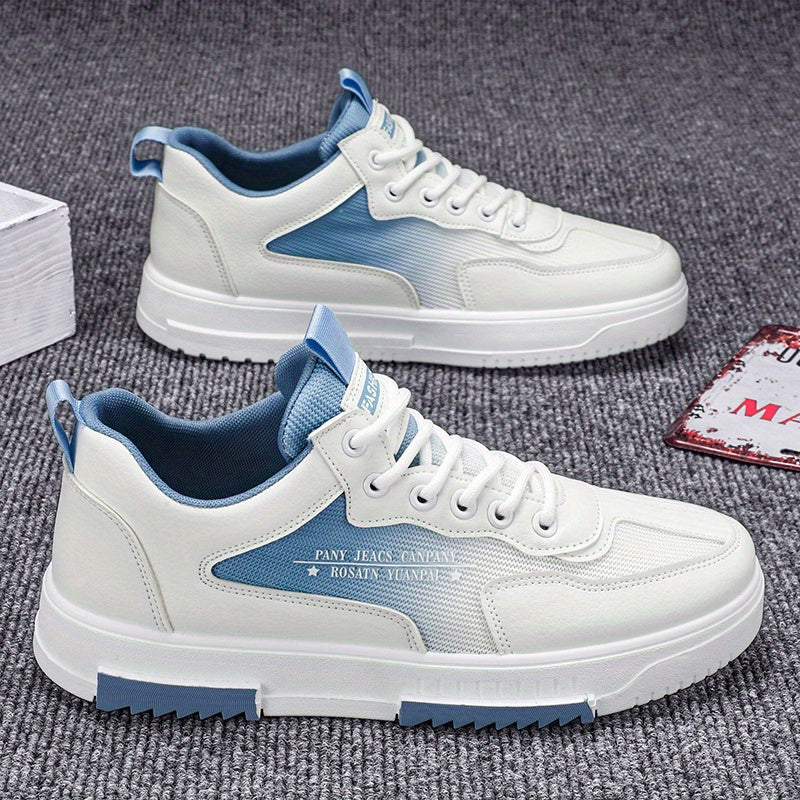 Men's Gradient Lace-up Sneakers Skate Shoes