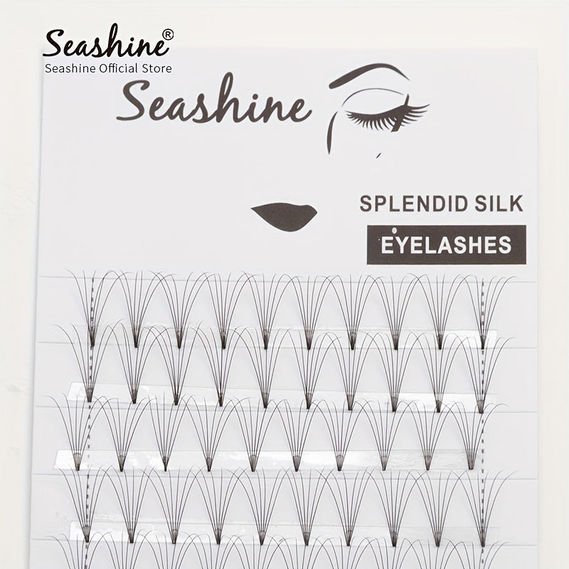 Silk 6D D Curl Premade Fans False Eyelashes Volume Lashes