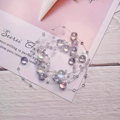 3m Gypsophila Pearl Beads Chain Wedding Decoration
