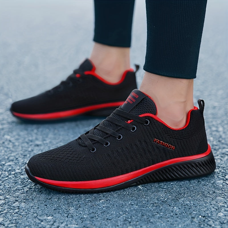 Men's Breathable Running Sneakers Lightweight Jogging Shoes