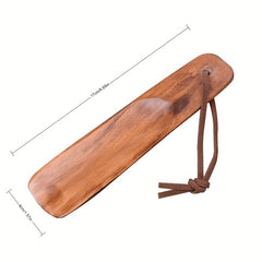 Solid Wood Shoehorn Portable Shoehorn For Indoor Household