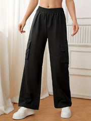Cargo Pants Casual High Waist Pants Women's Clothing